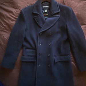 Banana Republic Double Breasted Pea Coat - Navy (size S)